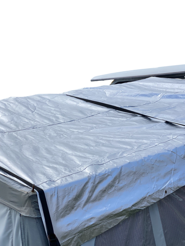 reflective tent cover