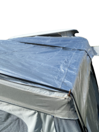 silver tent cover